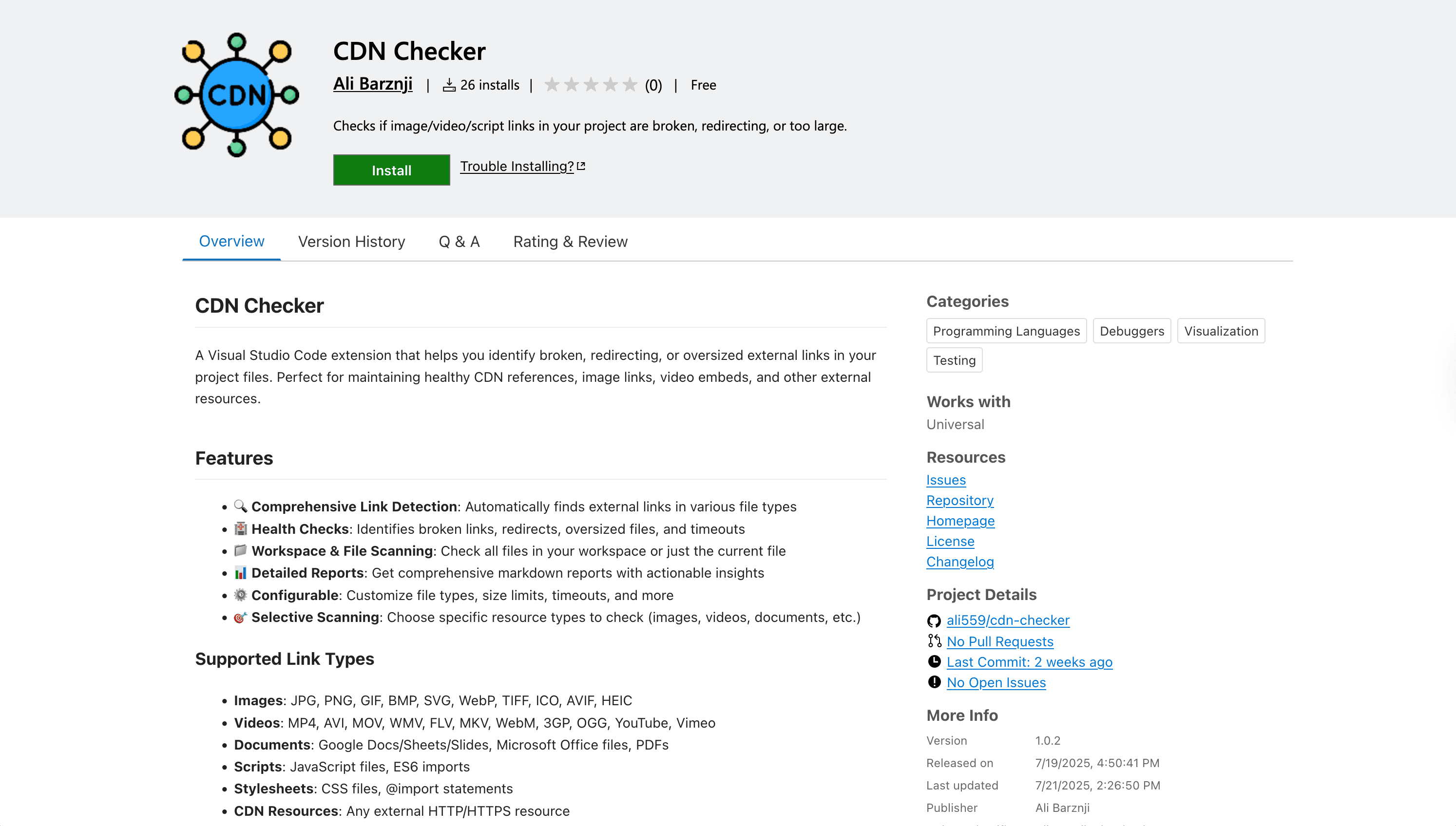 CDN Checker