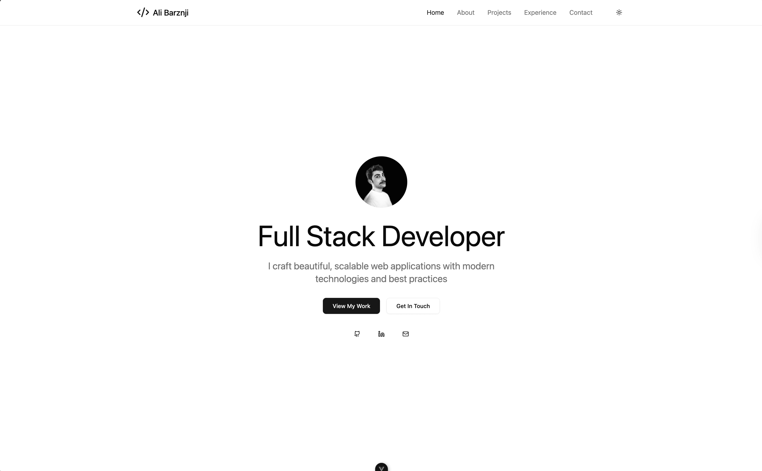 Portfolio Website
